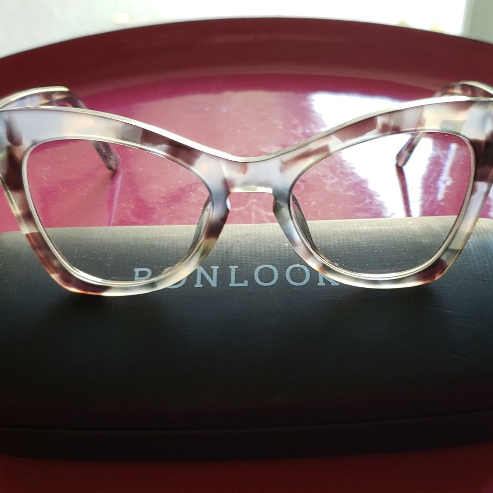 Bonlook Cat-Eye Glasses - Grey, Lilac and White